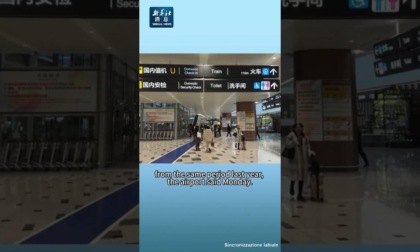 Cina: Beijing Daxing Int’l Airport gestisce +40 mln passeggeri in 2024
