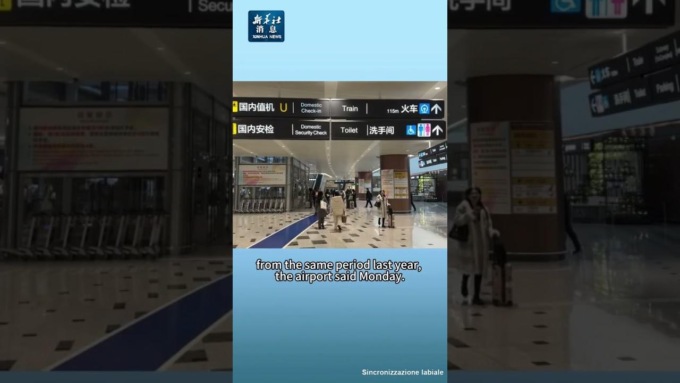 Cina: Beijing Daxing Int’l Airport gestisce +40 mln passeggeri in 2024