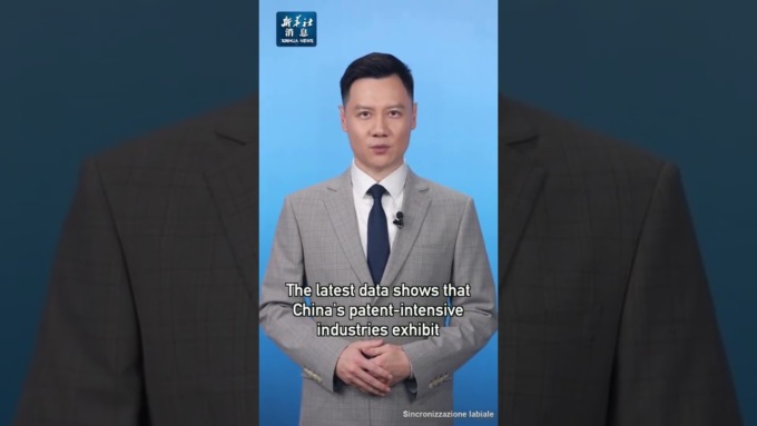 Cina: valore aggiunto industrie ad alta intensità di brevetti supera 2.000 mld dollari