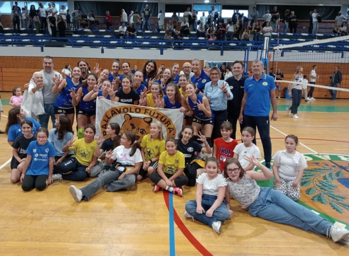 PALLAVOLO B2 FEMMINILE: FUTURA TERRACINA-PRIVERNO 3-0