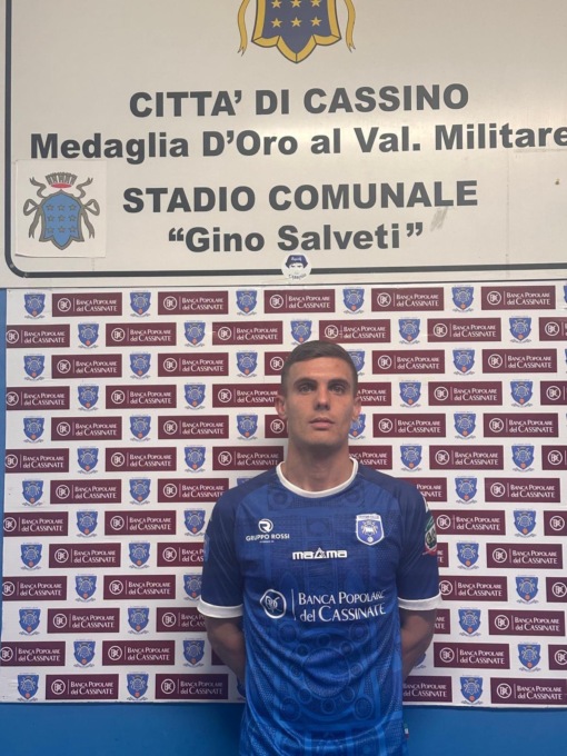 SERIE D: CASSINO, ARRIVA LORENZO FILIPPINI