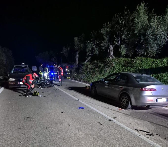 ITRI: INCIDENTE STRADALE, PERDE LA VITA UN MINORE