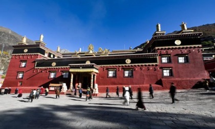 Cina: Casa di stampa dei Sutra di Dege nel Sichuan