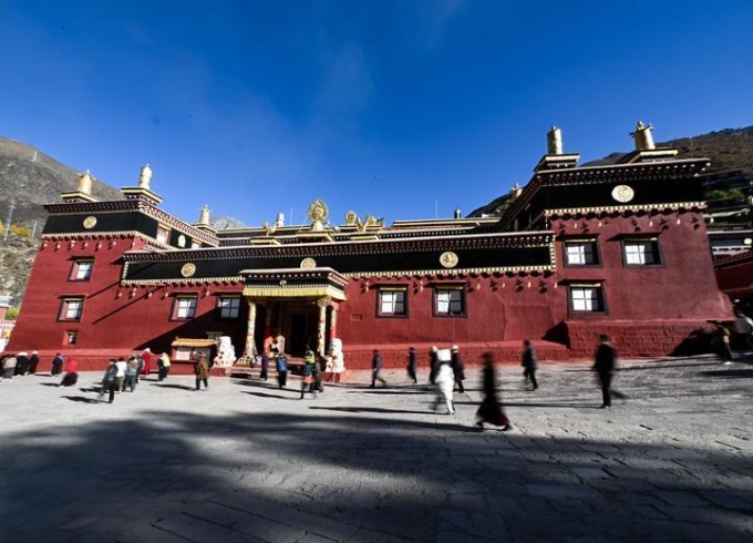 Cina: Casa di stampa dei Sutra di Dege nel Sichuan