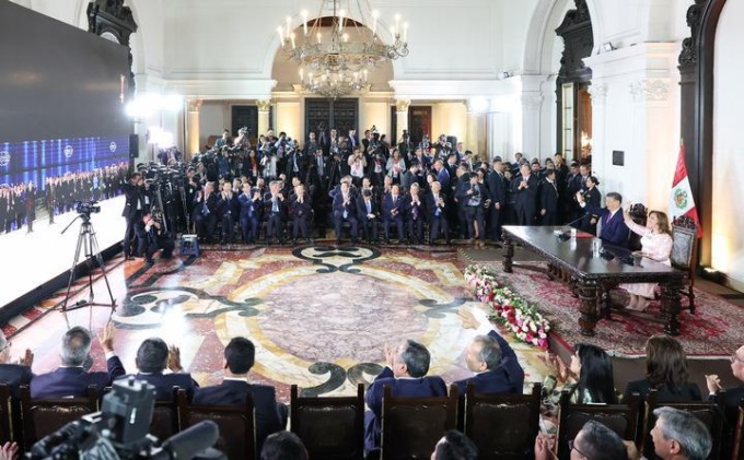 Perù: Xi, Boluarte assistono a cerimonia apertura porto Chancay (1)