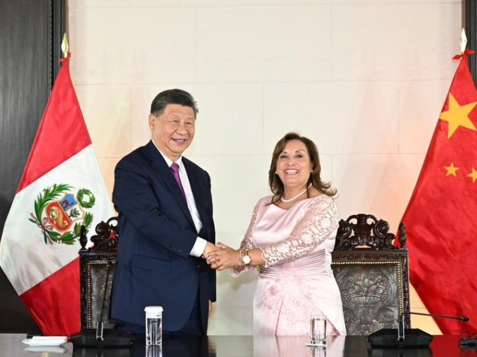 Perù: Xi, Boluarte assistono a cerimonia apertura porto Chancay (2)