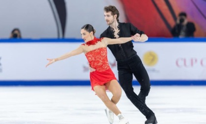 Cina: programma corto di pattinaggio artistico all'ISU Grand Prix a Chongqing (1)