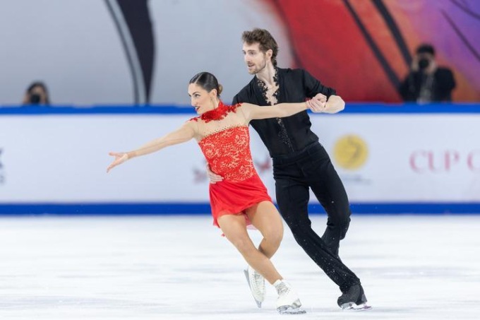 Cina: programma corto di pattinaggio artistico all’ISU Grand Prix a Chongqing (1)
