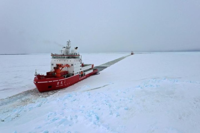 Cina: rompighiaccio cinesi impegnati nella 41esima spedizione antartica 