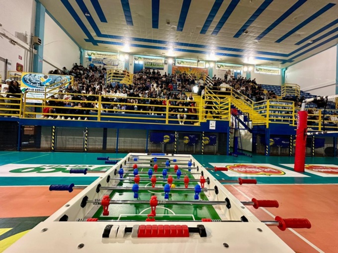 SABAUDIA: CALCIO BALILLA A SCUOLA, CHE PASSIONE