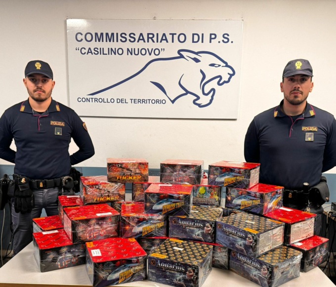 ROMA: BLOCCATO SUL GRA CON I FUOCHI ILLEGALI