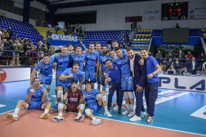PALLAVOLO SUPERLEGA: GROTTAZOLINA-CISTERNA 1-3