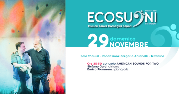 TERRACINA: DOMANI SERA ECOSUONI CON IL PIANISTA ENRICO PUERANNUNZI