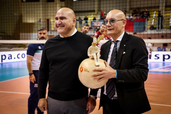 CISTERNA: A MASSMILIANO MARINI IL PREMIO INVIRTUS