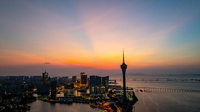 Cina: vista aerea di Macao (3)