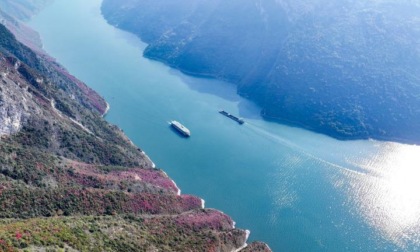 Cina: panorama della gola di Wuxia a Chongqing (3)