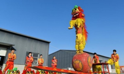 Cina: tradizionale danza del leone Cangxian ben tramandata grazie a sostegno locale (2)