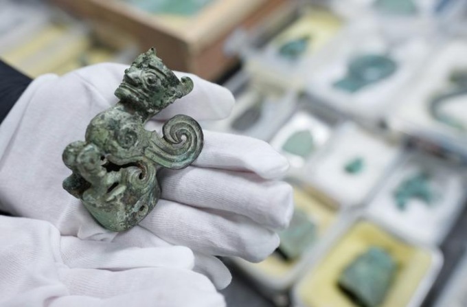 Cina: rovine Sanxingdui, completata conservazione di oltre 4.000 manufatti