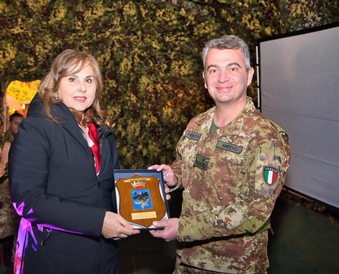 SABAUDIA: IL PREFETTO VISITA I REPARTI DELL’ARTIGLIERIA CONTROAEREI DELL’ESERCITO