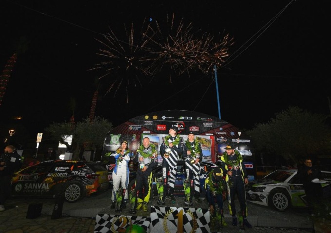RALLY: SPERLONGA-PICO, VINCE HEIKKI KOVALAINEN