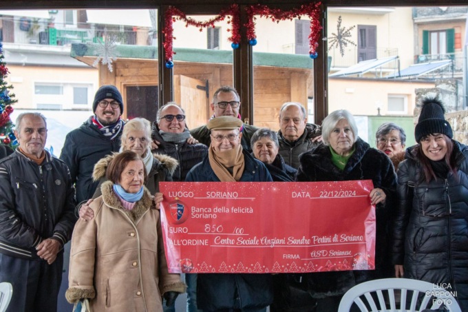 CALCIO E SOLIDARIETA’: LODEVOLE INIZIATIVA DELLA SORIANESE