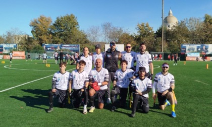 FLAG FOOTBALL: COPPA ITALIA, TERZO POSTO PER I BUFALI LATINA