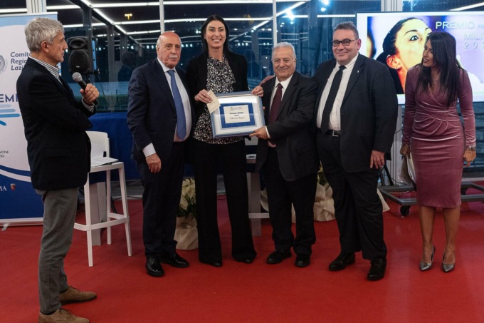 FIPAV LAZIO: A MANUELA LEGGERI IL PREMIO MILITA