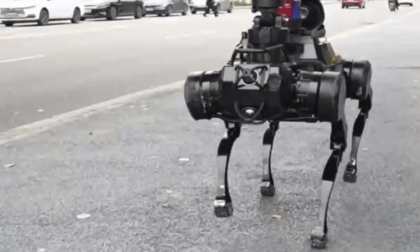 Cina: cani poliziotto robotici assistono pattugliamenti a Chengdu