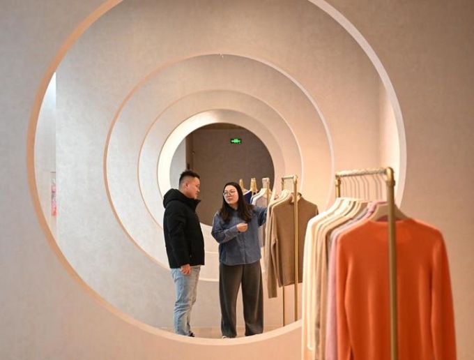 Cina: produttori merce cashmere Hebei impegnati con gli ordini prima della Festa di primavera
