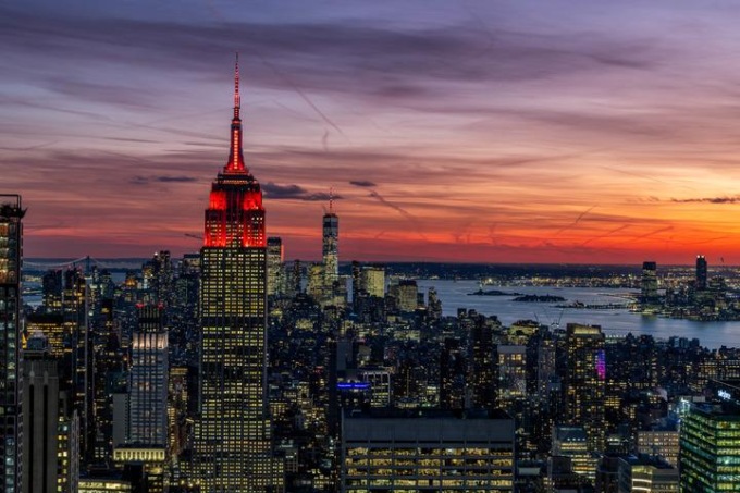Stati Uniti: edifici simbolo di New York celebrano Capodanno cinese (1)