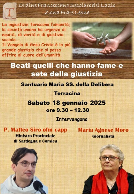 TERRACINA: GIUBILEO, INCONTRO AL SANTUARIO DELLA DELIBERA