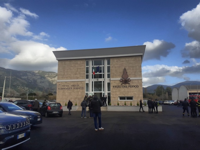 TERRACINA: INAUGURATA NUOVA CASERMA DEI VIGILI DEL FUOCO