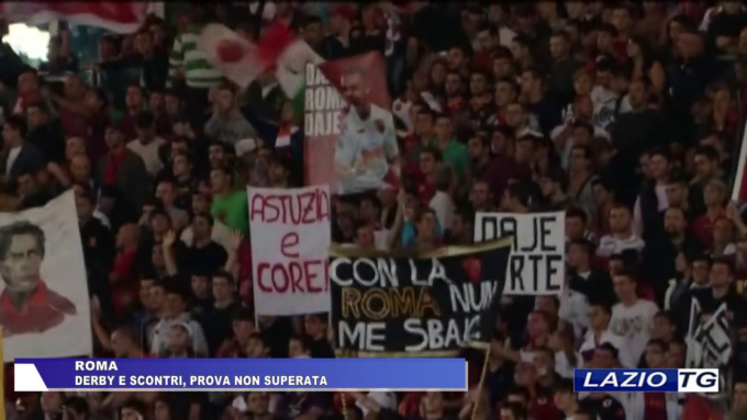 ROMA: DERBY E SCONTRI, PROVA NON SUPERATA