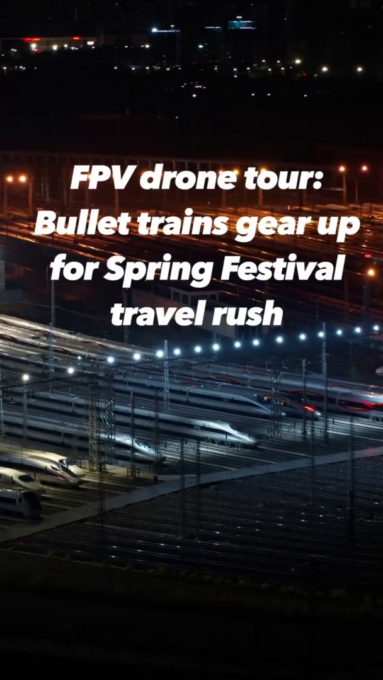 Cina: tour con drone FPV, treni proiettile pronti al picco viaggi per feste