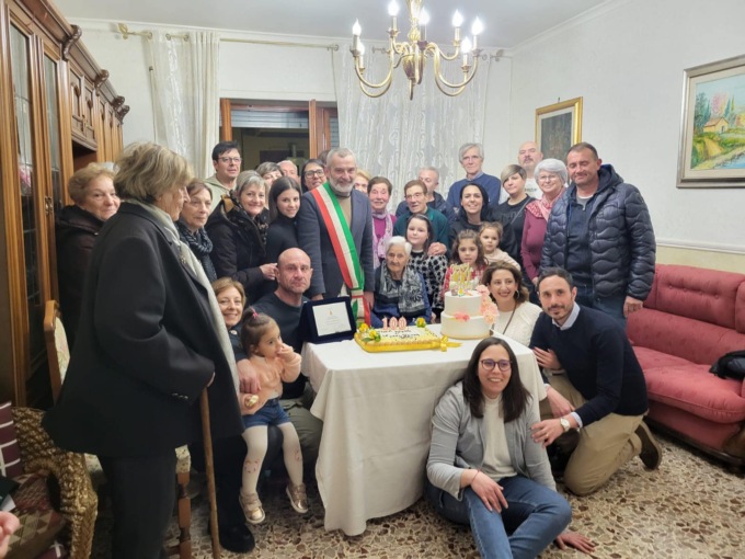 I 100 anni di Giuseppina Lucarelli
