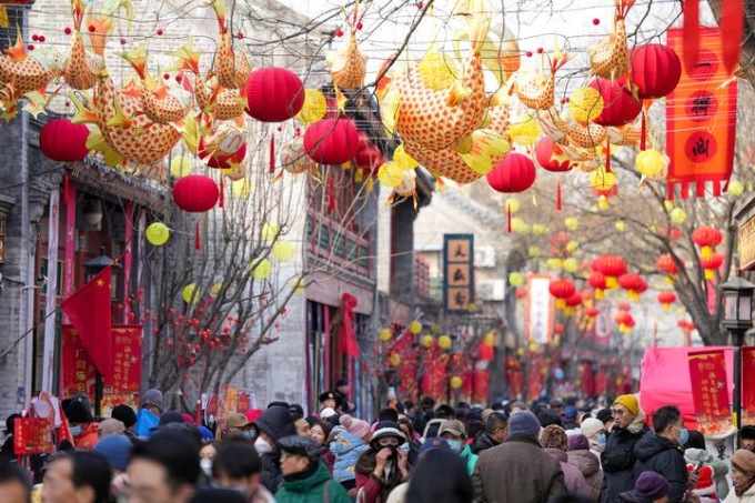 Cina: Pechino ospita fiera del tempio Changdian per Festa primavera (1)