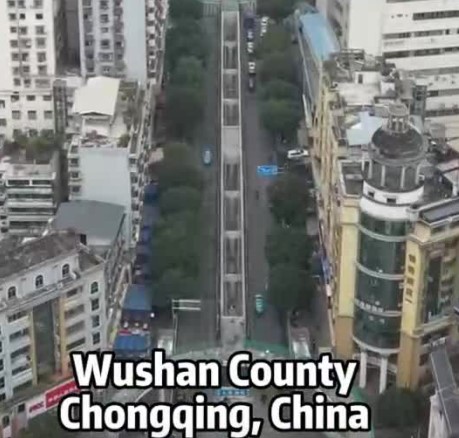 Cina: costruzione grande scala mobile procede a pieno ritmo a wushan