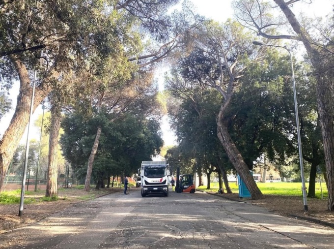 Parco Falcone e Borsellino, cantiere aperto