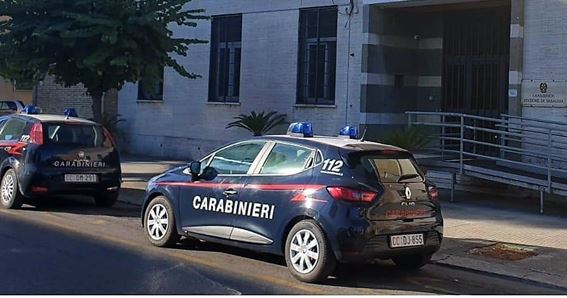 Minaccia i Carabinieri, denunciato