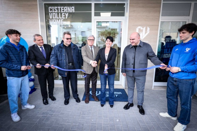 Inaugurata la nuova sede del Cisterna