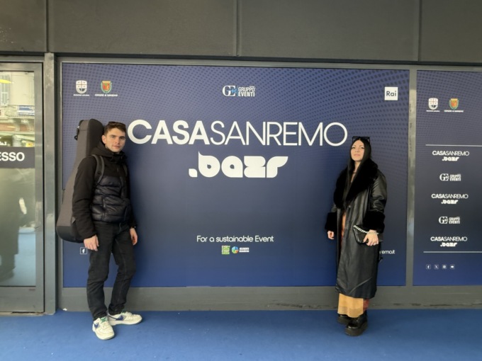 Il talento di Amanda e Lorenzo Nogarotto sbarca ad “Area Sanremo”