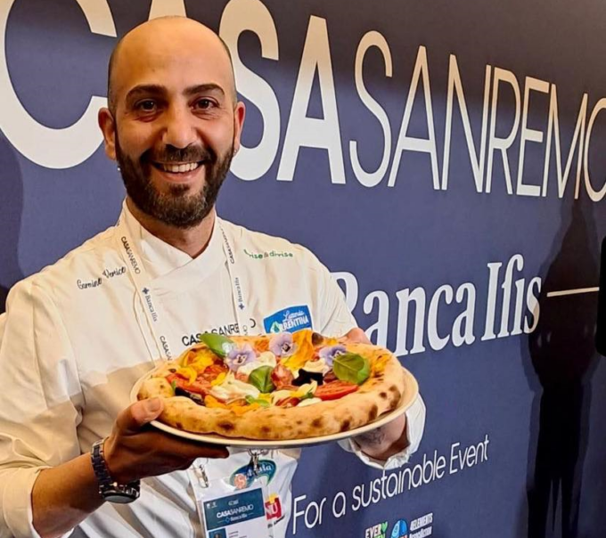 Carmine Vertice, un pizzaiolo fondano a Sanremo