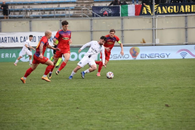 Serie D: reti bianche tra  Martina e Guidonia nella semifinale d’andata