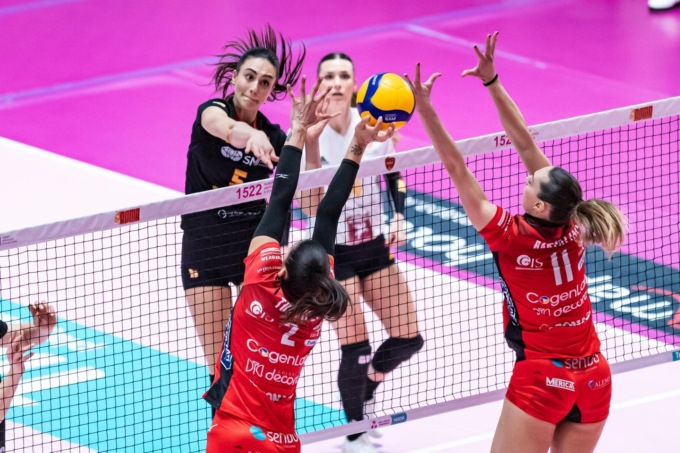 SMI Roma sconfitta al tie break da Perugia