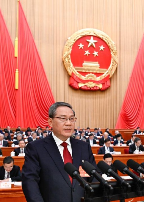 Cina: Li Qiang presenta rapporto su lavoro governo a sessione annuale NPC