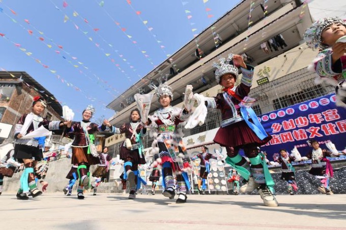 Cina: Guangxi, contea di Rongshui celebra Festa di Sanyuesan (2)