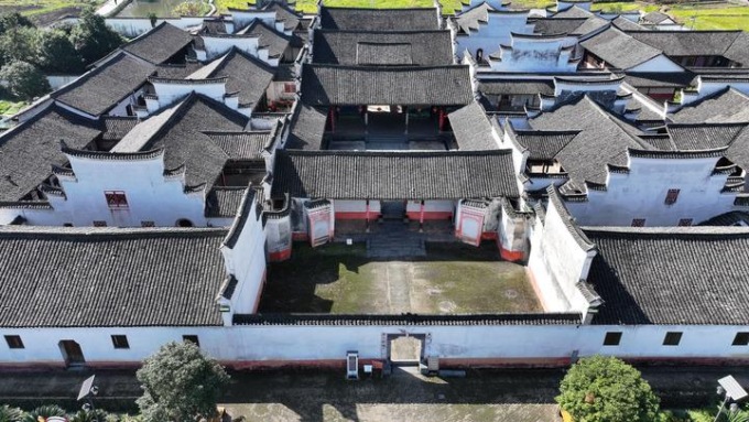 Cina: Hunan, ammiriamo cortili tradizionali di famiglie a Yongzhou (2)