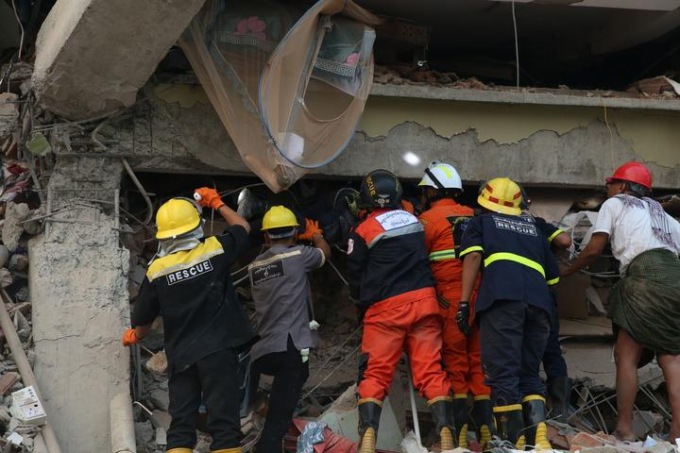 Myanmar: soccorso regionale mobilitato dopo il devastante terremoto