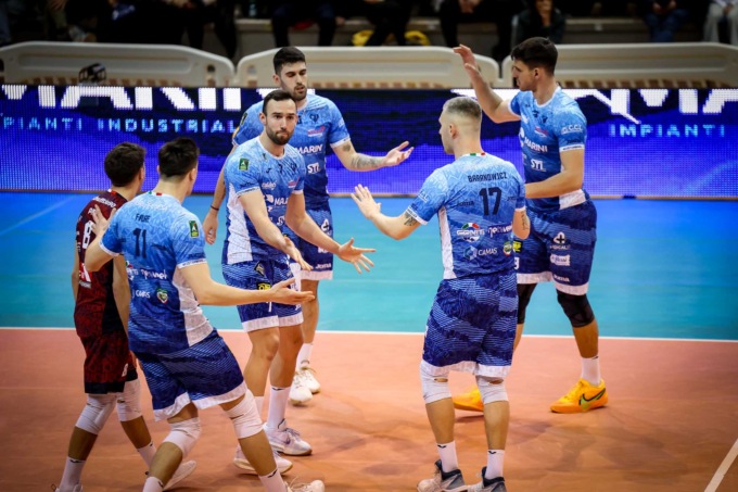 Play off: Cisterna a Trento per gara 1 dei quarti di finale
