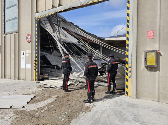 Incidente sul lavoro, un ferito